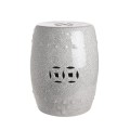 Stołek porcelanowy Crackled Green