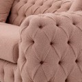 Sofa Eichholtz Piccadilly w tkaninie Bouclé vintage pink 116738