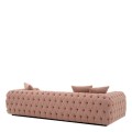 Sofa Eichholtz Piccadilly w tkaninie Bouclé vintage pink 116738