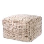 Pufa Eichholtz Amon w kolorze Ivory