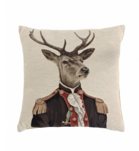 Poduszka Fancy Deer Beige 45x45 cm