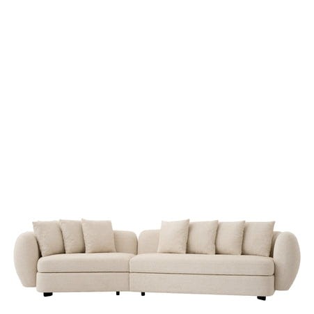 Sofa Eichholtz Sidney w tkaninie Nuoro beige 116732