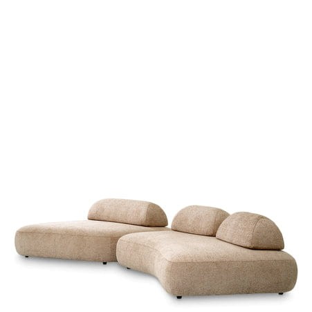 Sofa Eichholtz Residenza w tkaninie Lyssa sand 117101