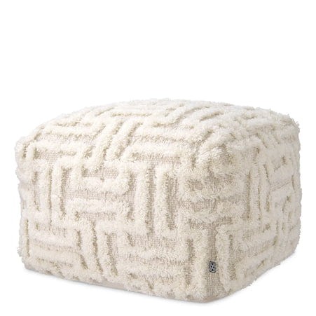 Pufa Eichholtz Amphion w kolorze Ivory 116884