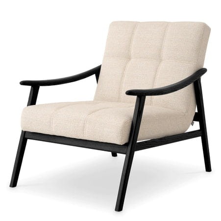 Fotel Eichholtz Mortensen w tkaninie Nuoro beige  116733