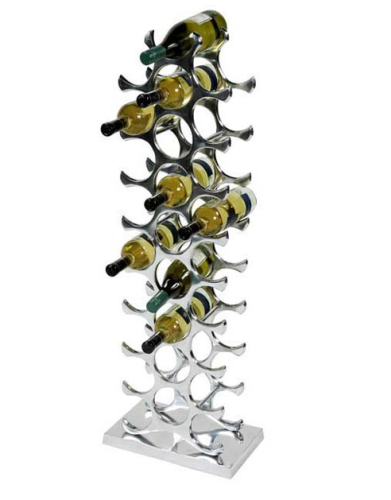 Stojak na wino 27 butelek EICHHOLTZ