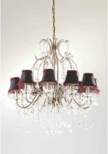 Żyrandol CRYSTAL Red Lady LDB