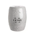 Stołek porcelanowy Crackled Green