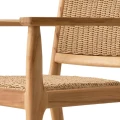 Krzesło jadalniane z podłokietnikiem Eichholtz Pivetti Outdoor 117429