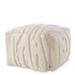 Pufa Eichholtz Zenon w kolorze Ivory