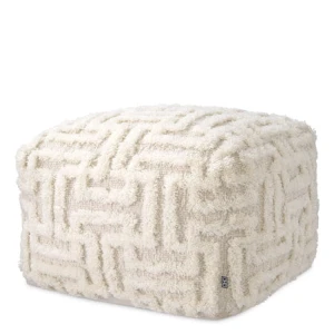 Pufa Eichholtz Amphion w kolorze Ivory