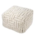 Pufa Eichholtz Amphion w kolorze Ivory 116884