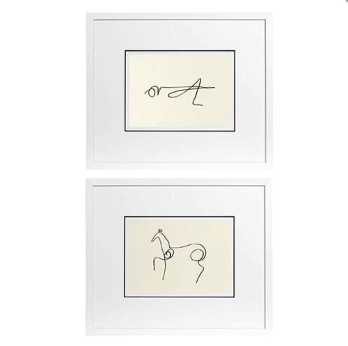 Obrazy Pablo Picasso Set Of 2 EICHHOLTZ