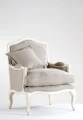 Fotel Antique White - Ecru LDB